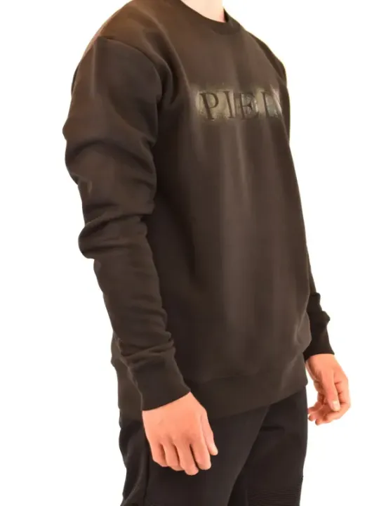 Philipp Plein Herren Fleece Schwarz | online kaufen
