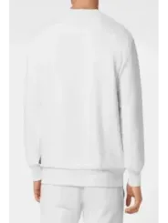 Philipp Plein Herren Fleece Weiß | online kaufen