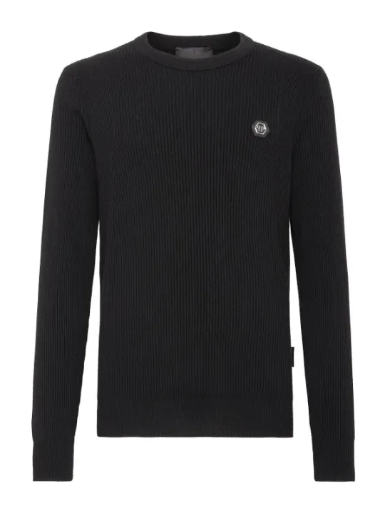 Philipp Plein Herren Pullover Schwarz | online kaufen