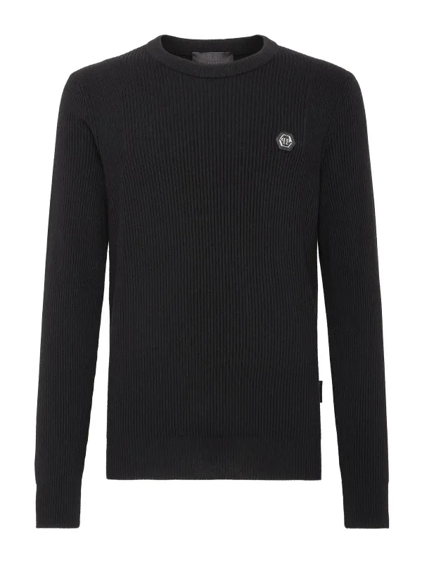 Philipp Plein Herren Pullover Schwarz | online kaufen
