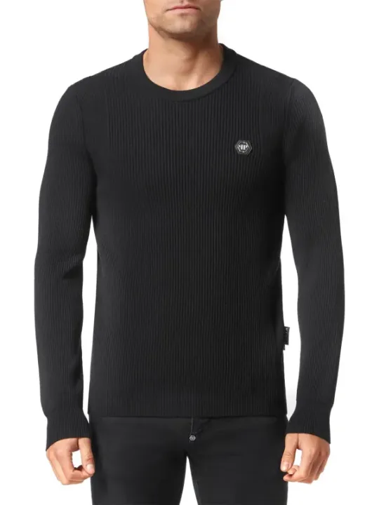 Philipp Plein Herren Pullover Schwarz | online kaufen