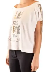 Philipp Plein Damen T-Shirt Weiß | online kaufen