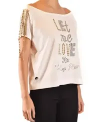 Philipp Plein Damen T-Shirt Weiß | online kaufen