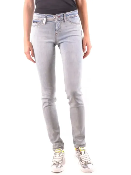 Philipp Plein Damen Jeans Blau | online kaufen