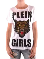 Philipp Plein Damen T-Shirt Weiß | online kaufen
