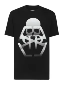 Philipp Plein Herren T-Shirt Schwarz mieten | Flex-Fashion