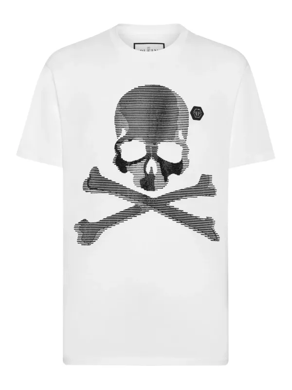 Philipp Plein Herren T-Shirt Weiß | online kaufen