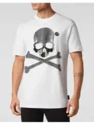 Philipp Plein Herren T-Shirt Weiß | online kaufen