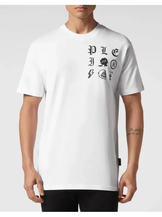 Philipp Plein Herren T-Shirt Weiß | online kaufen
