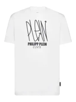 Philipp Plein Herren T-Shirt Weiß | online kaufen