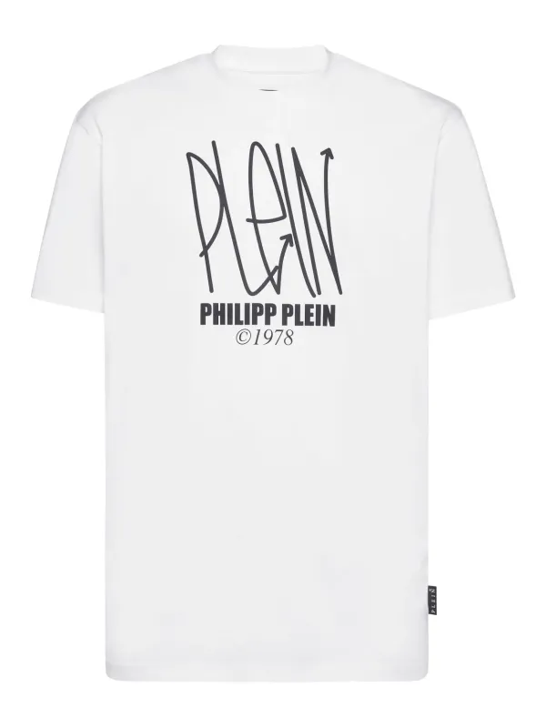 Philipp Plein Herren T-Shirt Weiß | online kaufen