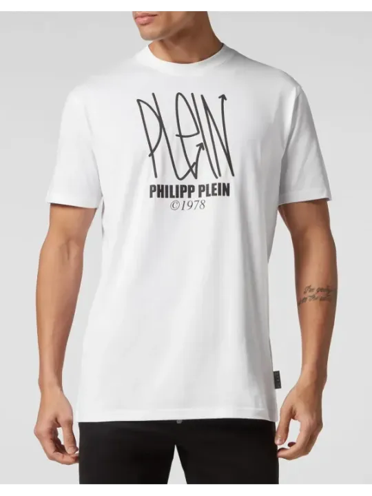 Philipp Plein Herren T-Shirt Weiß | online kaufen