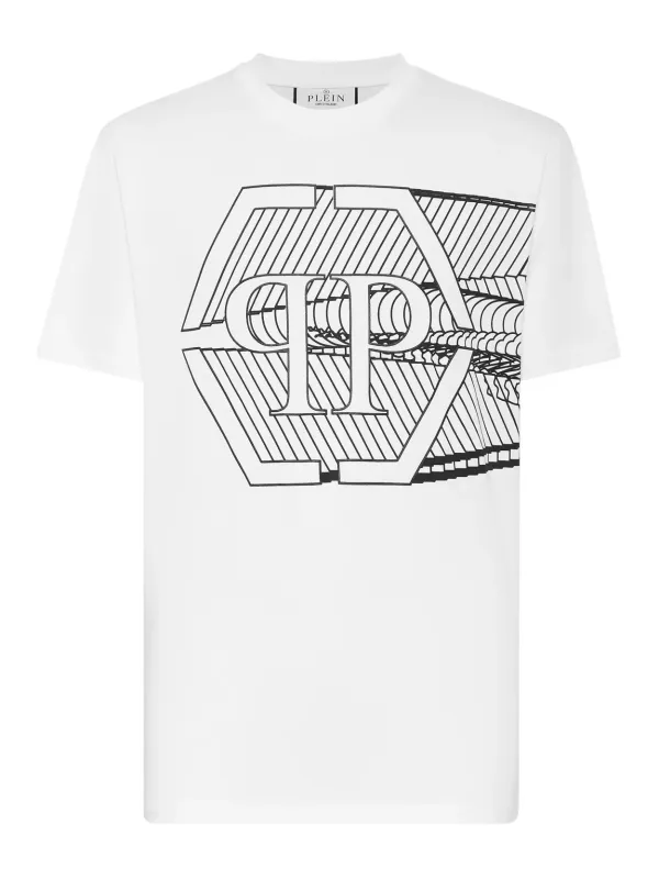 Philipp Plein Herren T-Shirt Weiß | online kaufen