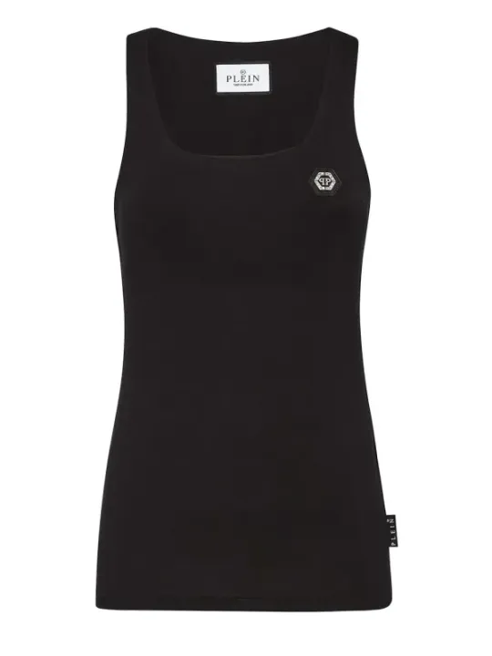 Philipp Plein Damen Tank-Tops Schwarz | online kaufen