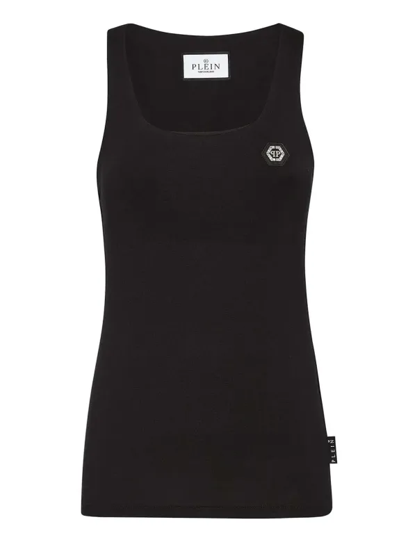 Philipp Plein Damen Tank-Tops Schwarz | online kaufen