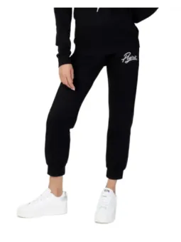 Schwarze Pyrex Jogginghose mit Schriftzug