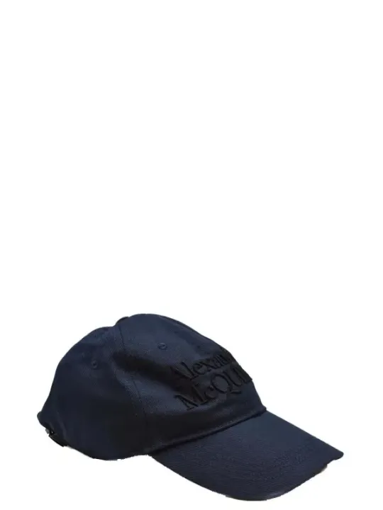 Alexander Mcqueen Herren Hut Blau | online kaufen