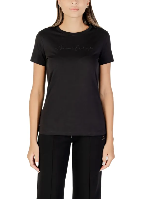 Armani Exchange Damen T-Shirt Schwarz | online kaufen