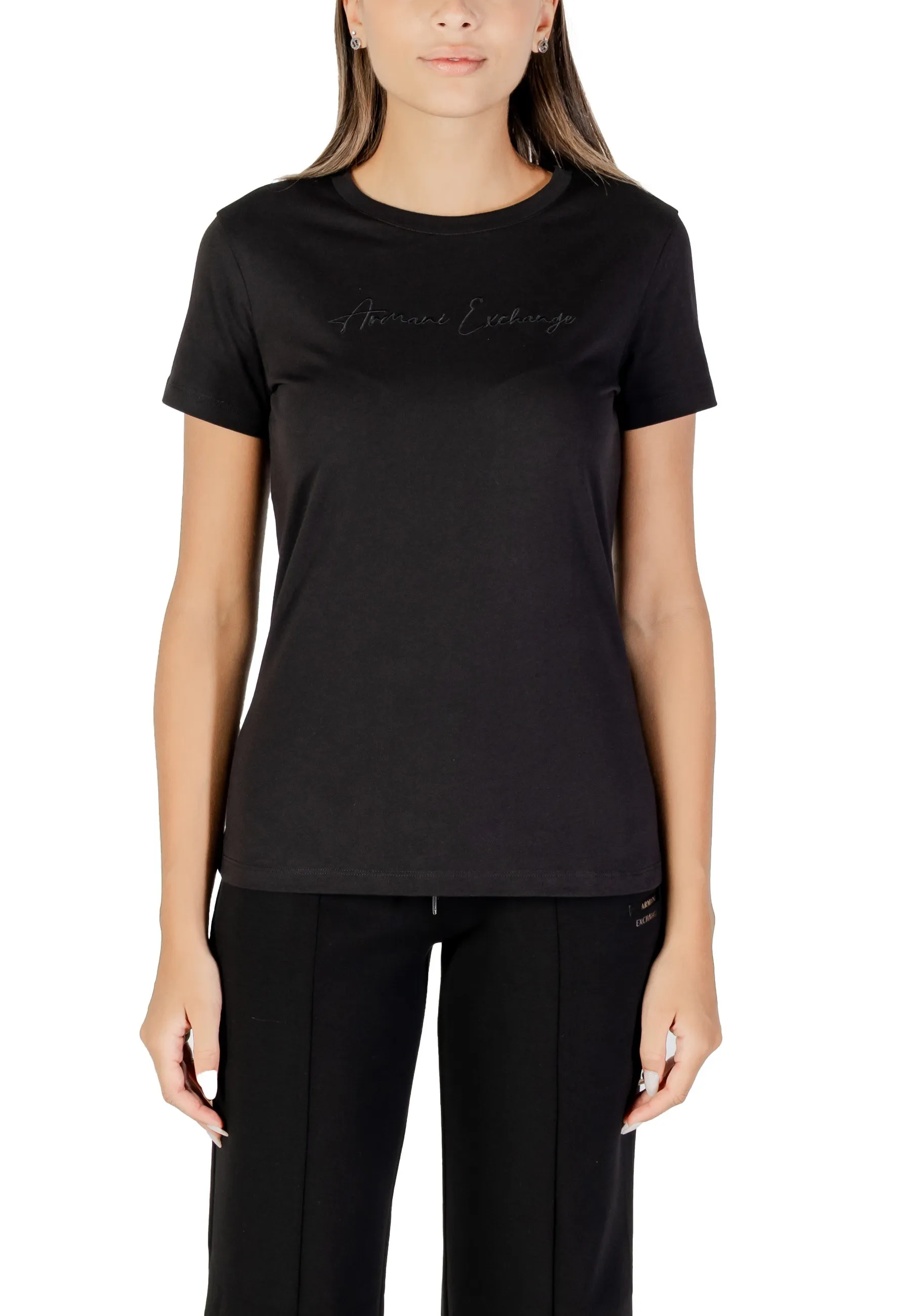 Damen T-Shirt Schwarz 488511