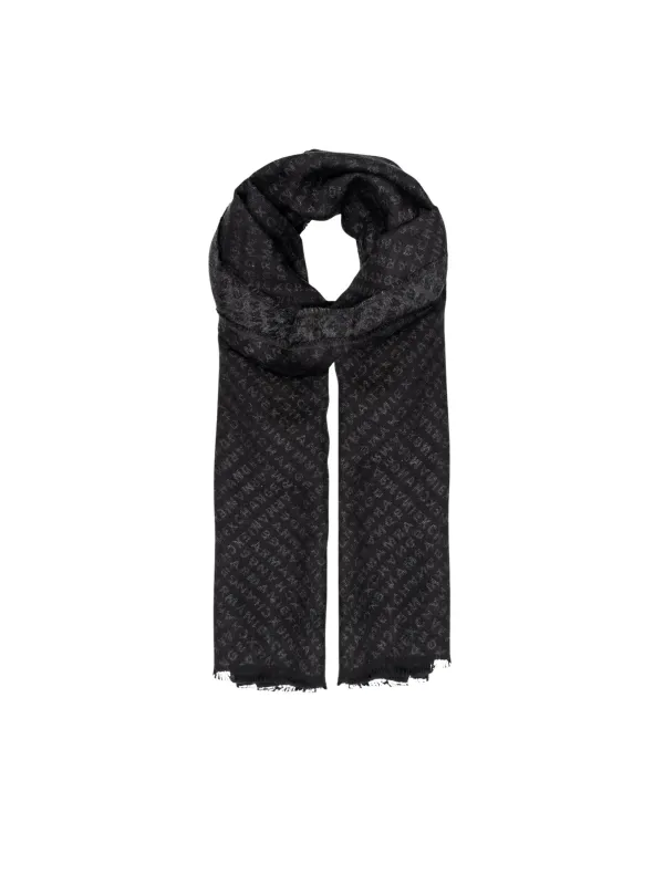 Armani Exchange Herren Schal Schwarz | online kaufen