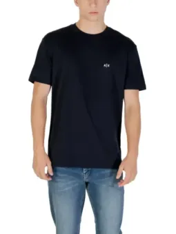 Armani Exchange Herren T-Shirt Blau mieten | Flex-Fashion