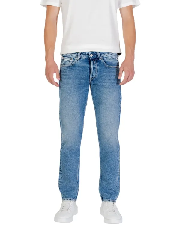 Replay Herren Jeans Azurblau | online kaufen