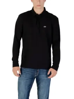 Armani Exchange Herren Polo Schwarz mieten - Flex-Fashion