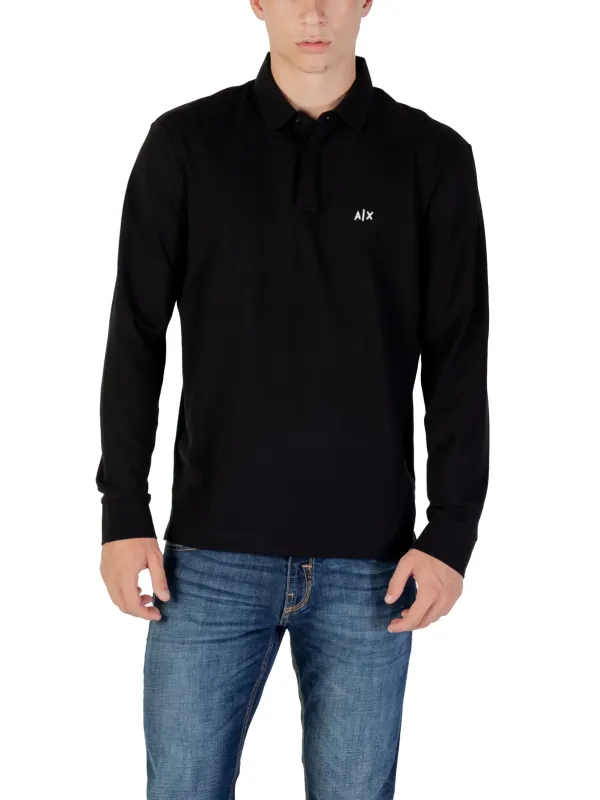 Armani Exchange Herren Polo Schwarz | online kaufen
