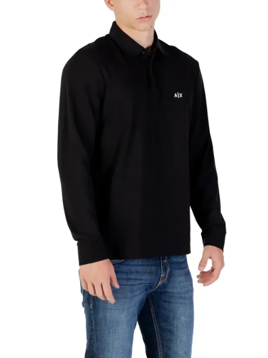 Armani Exchange Herren Polo Schwarz | online kaufen