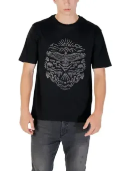 Gianni Lupo Herren T-Shirt Schwarz mieten - Flex-Fashion Verleih