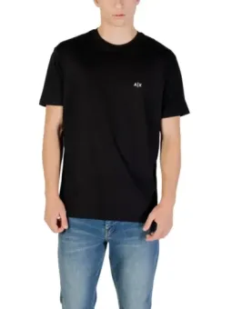 Mieten Sie Armani Exchange Herren T-Shirt Schwarz - Flex-Fashion