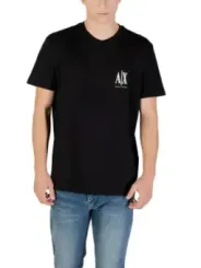 Armani Exchange Herren T-Shirt Schwarz | online kaufen