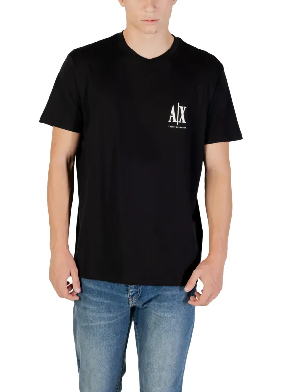 Armani Exchange Herren T-Shirt Schwarz | online kaufen