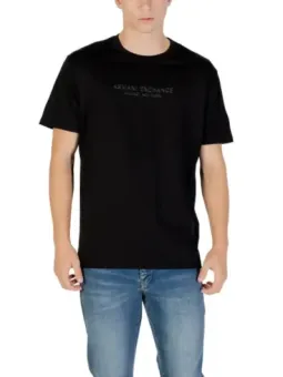 Armani Exchange Herren T-Shirt Schwarz mieten - Flex-Fashion