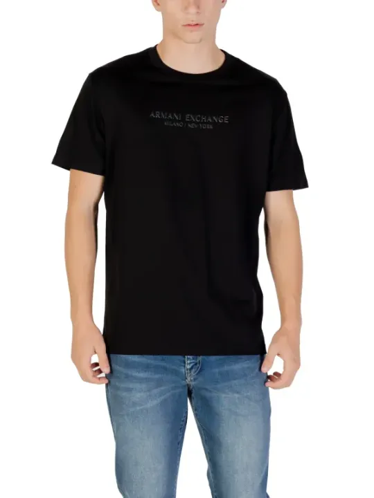 Armani Exchange Herren T-Shirt Schwarz | online kaufen