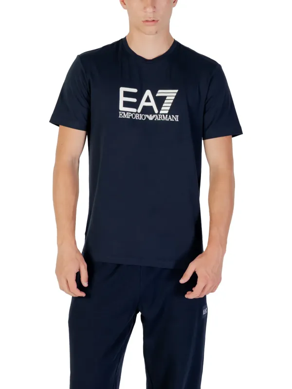 Ea7 Herren T-Shirt Blau | online kaufen