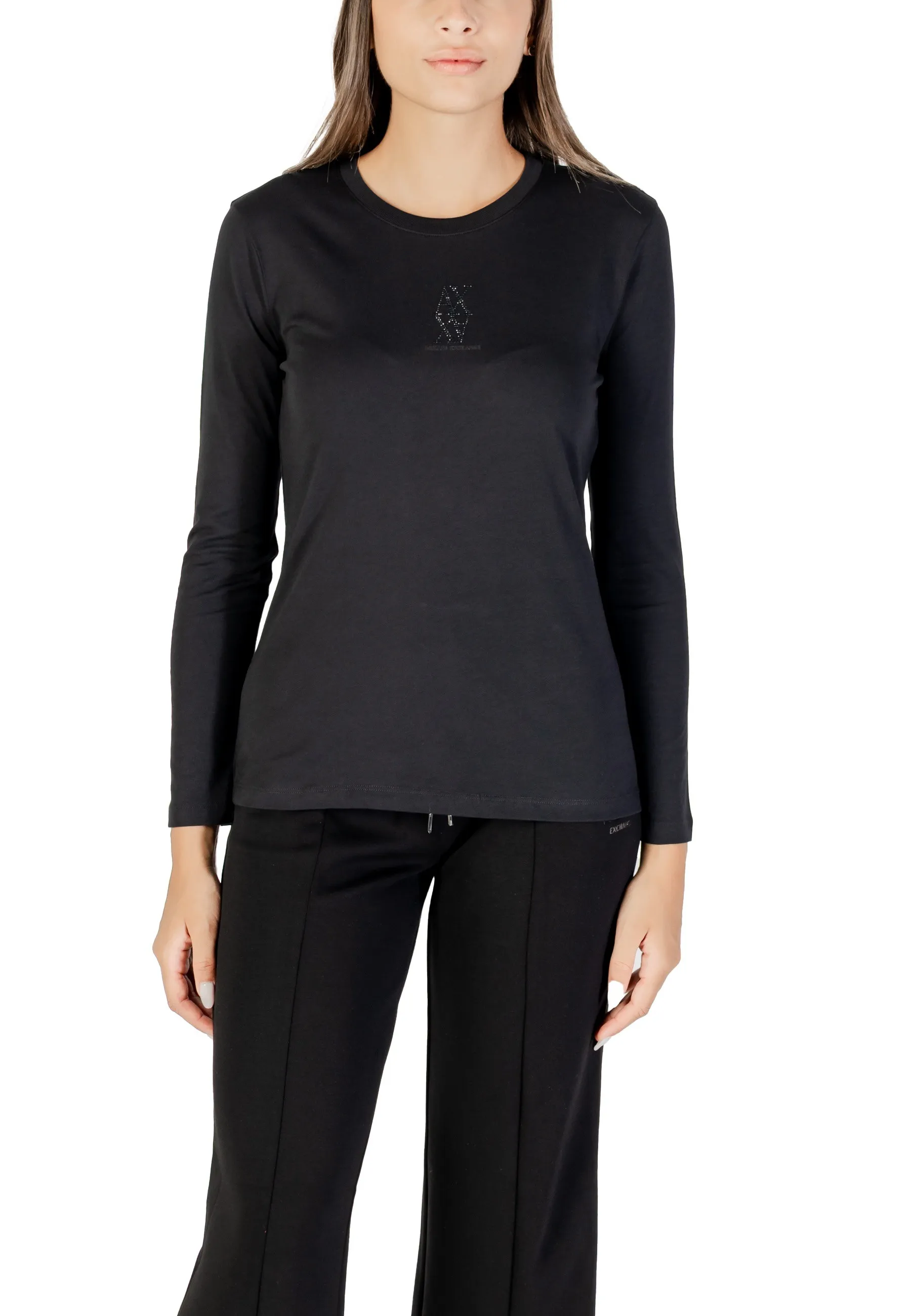Damen T-Shirt Schwarz 488498
