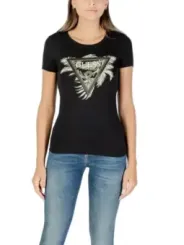 Guess Damen T-Shirt Schwarz | online kaufen
