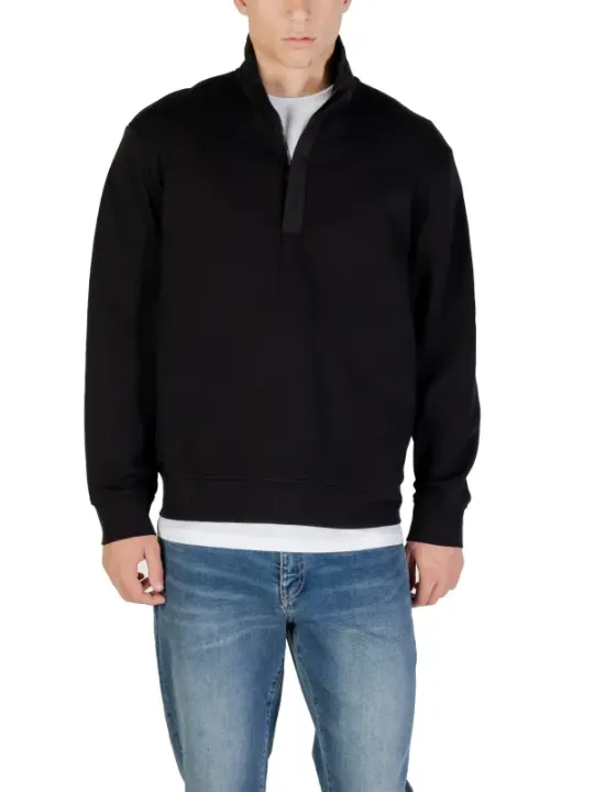 Armani Exchange Herren Fleece Schwarz | online kaufen