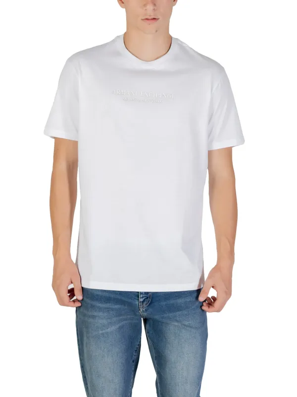 Armani Exchange Herren T-Shirt Weiß | online kaufen