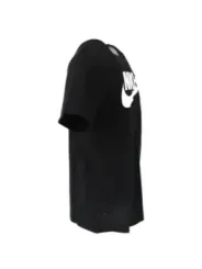 Schwarzes Nike-Logo-T-Shirt