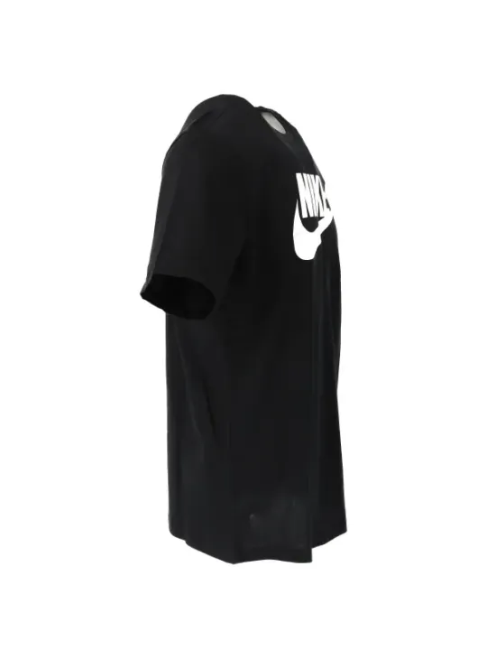 Schwarzes Nike-Logo-T-Shirt
