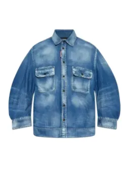 Dsquared2 Damen Hemd Blau | online kaufen