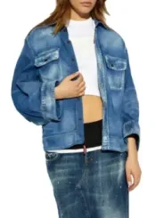 Dsquared2 Damen Hemd Blau | online kaufen