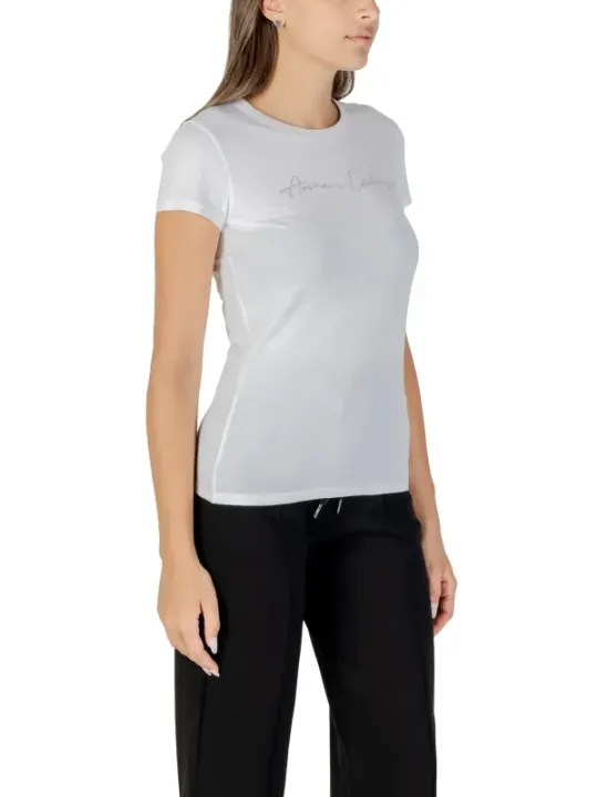Armani Exchange Damen T-Shirt Weiß | online kaufen