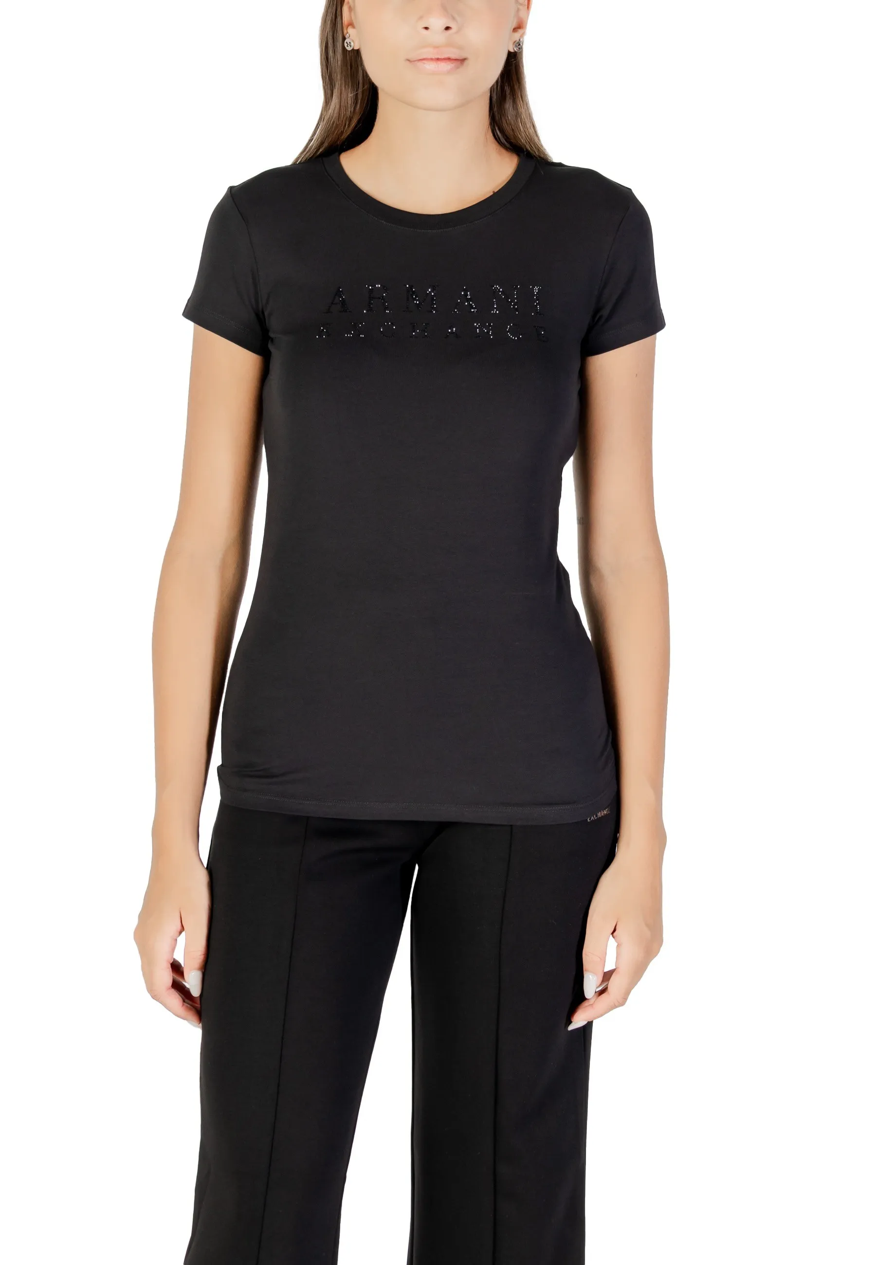 Damen T-Shirt Schwarz 488496