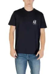 Armani Exchange Herren T-Shirt Blau | online kaufen