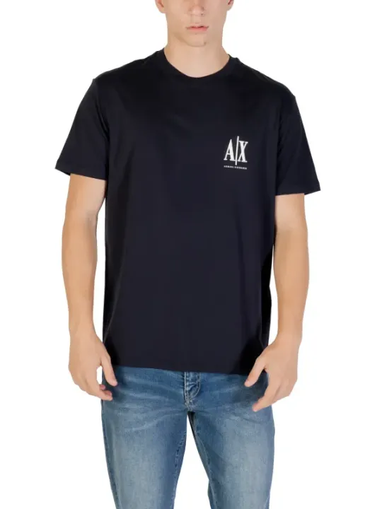 Armani Exchange Herren T-Shirt Blau | online kaufen