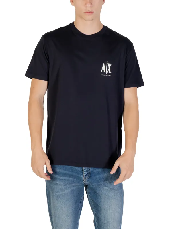 Armani Exchange Herren T-Shirt Blau | online kaufen