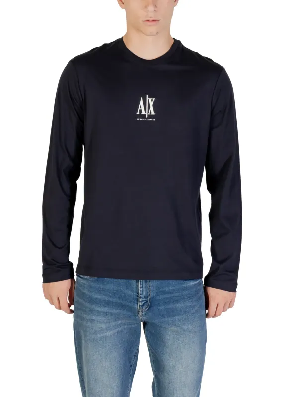 Armani Exchange Herren T-Shirt Blau | online kaufen